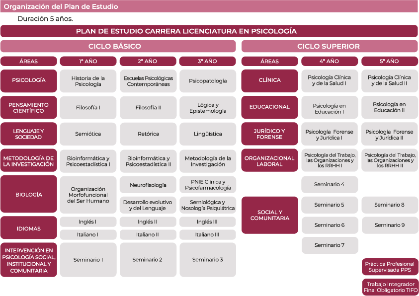 Plan de Estudio